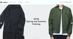 Desktop Screenshot of goldwin-sports.com