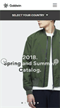 Mobile Screenshot of goldwin-sports.com